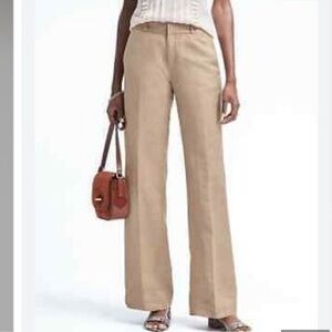 Banana Republic Factory Khaki Wide Leg Pants